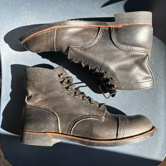 Red Wing Heritage Iron Ranger 8086 - Charcoal Rough & Tough - Men's 11.5 D - Picture 1 of 12